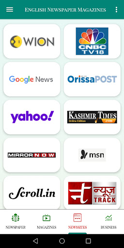 English Newspaper Screen 3