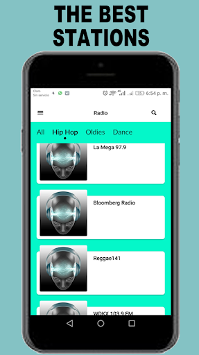 Android application Radio New York screenshort