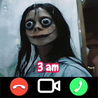 CREEPY Girt Momo Video call