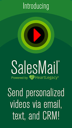 Android application SalesMail® screenshort