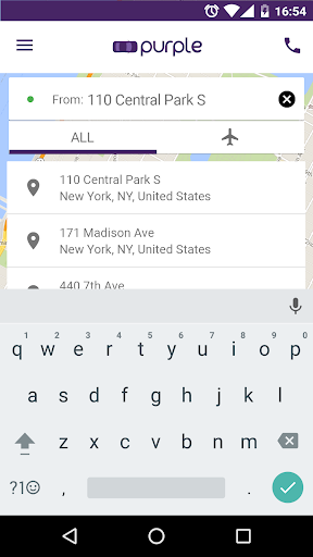 Purple Cabby Screen 3