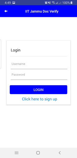 IIT Jammu Doc Verify