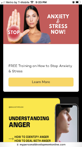 Android application My PD Online screenshort
