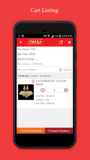 Thara gold deals covering