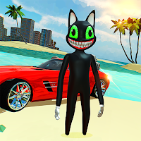 Scary Cartoon Cat Horror Game : Gangster Cat Mod 2