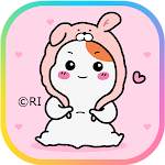 Cover Image of Download 에비츄 카카오톡 테마 - 귀여운 토끼 9.1.0 APK