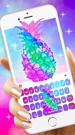 Galaxy Pineapple Theme