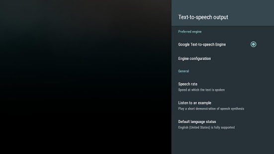 Speech Recognition & Synthesis Screenshot