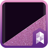 Violet Bling Launcher theme icon