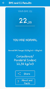 BMI and CI Calculator 20.4.1 APK + Мод (Unlimited money) за Android