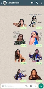 Anitta Sticker Pro para WhatsA