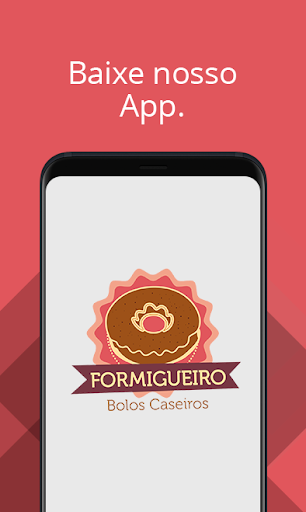 Android application Formigueiro Bolos Caseiro screenshort