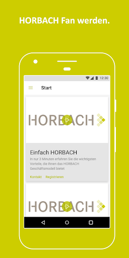 Android application Horbach Fan screenshort