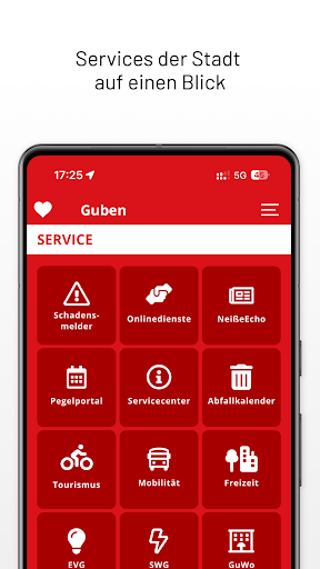 Guben App Screen 3