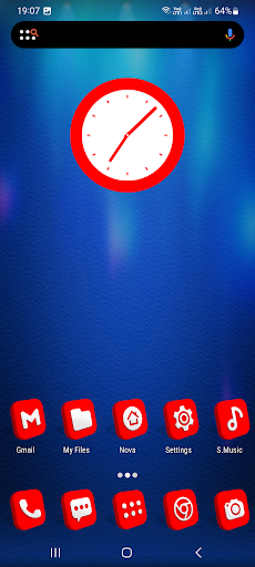 4D Red Icon Pack