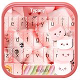 Typany Pink Marshmallow Keyboard Theme icon