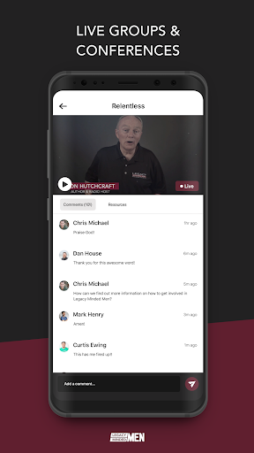 Legacy Minded Men Screen 3