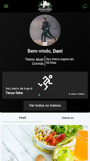 Android application SPA DA CÍNTIA COACH screenshort