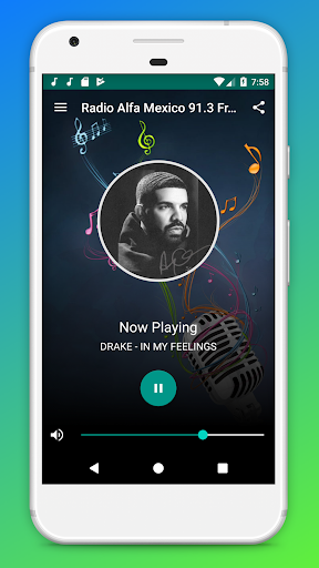 Android application Radio Alfa 91.3 Mexico en Vivo screenshort