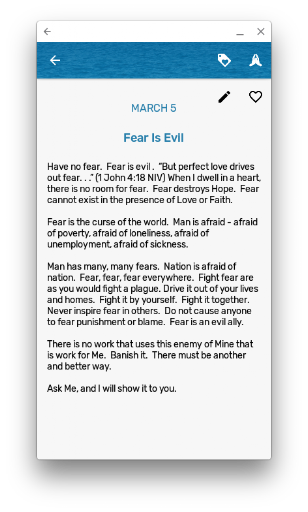 God Calling Screenshot 2 - AppWisp.com