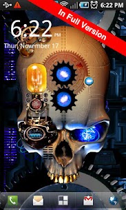 Steampunk Skull Free Wallpaper For PC installation