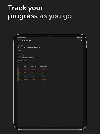 Timeception: Test your timing Screenshot