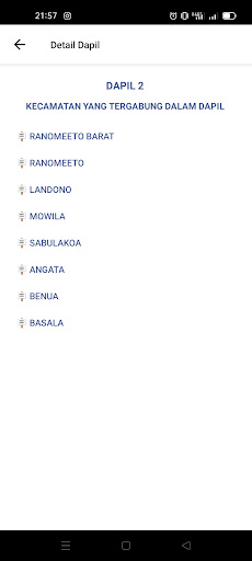 Android application SIMDPRD Kab. Konawe Selatan screenshort