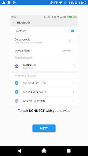KORG KONNECT Upgrade Tool Screen 3