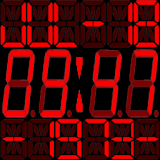 Red Digits Sony Smartwatch icon