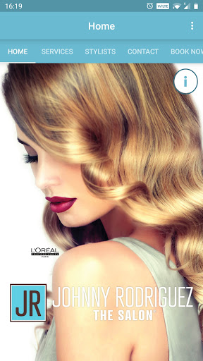 Android application JR The Salon screenshort