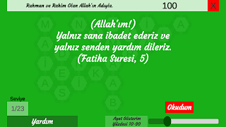 Ayet Bulmaca - Ayat Crossword - Screenshot 3