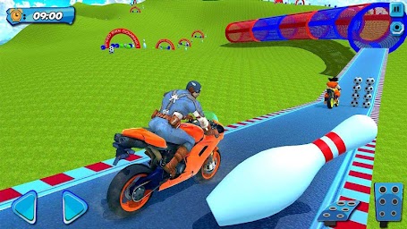 Superhero Bike Stunt GT Racing 3D Bike Racing Game