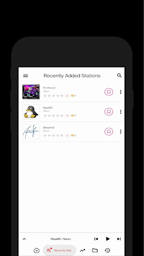 Nauru Radio Stations Screen 2