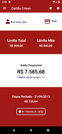 Cartão Crisan Screen 2