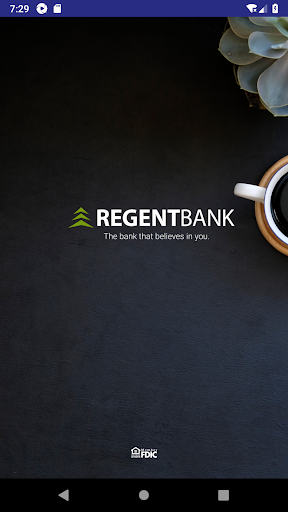 Android application Bank Regent Mobile screenshort