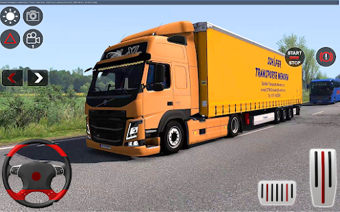Euro Truck Driving Games Sim 3 screenshots 1