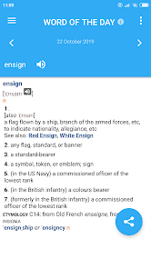 Captura 4 Collins Dictionary Free android