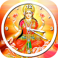 Lakshmi Devi Clock Live Wallpaper