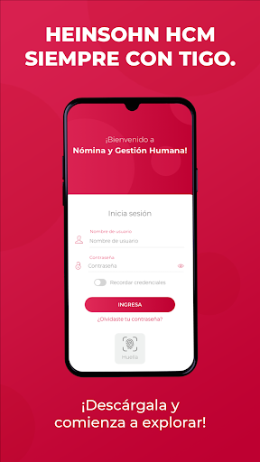 Android application Heinsohn HCM Costarica screenshort
