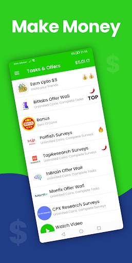 Android application Make Money Cash Daily Money screenshort