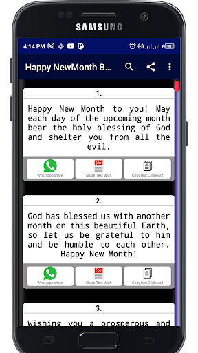 Monthly Wishes for Boyfriend Screen 2