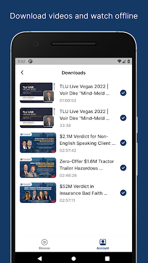 Trial Lawyers University Screen 2