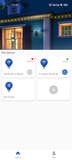 Android application Forever Lighting screenshort