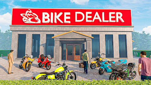 Android application Motorcycle Dealer Bike Games screenshort