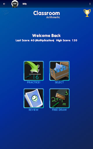 Android application EG Classroom Arithmetic™ screenshort