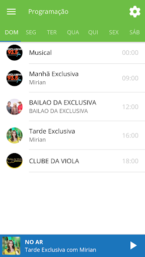 Exclusiva FM 93,5 Screen 2