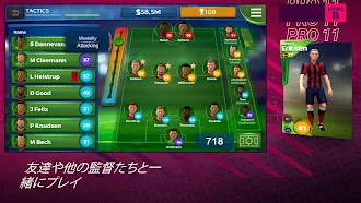 Game screenshot Pro 11 - フットボール マネージャー apk download