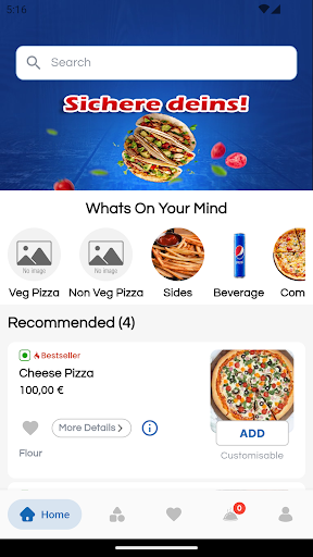 Vista previa de la aplicación