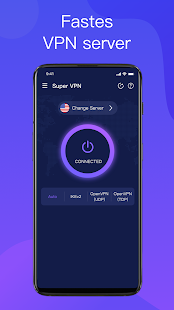 SuperVPN Free VPN Client Screenshot