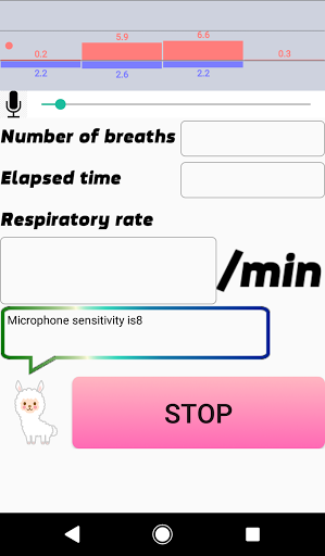 Breathing counter screenshot 1